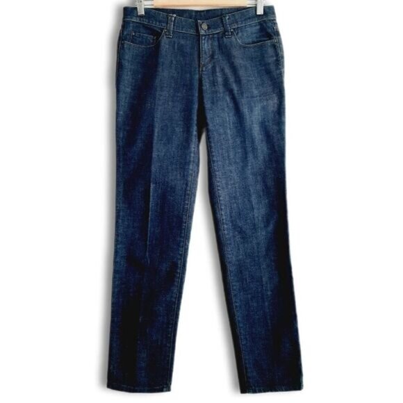 ANN TAYLOR Dressy Classic Blue Jeans Pants Sz 0 - Picture 2 of 11